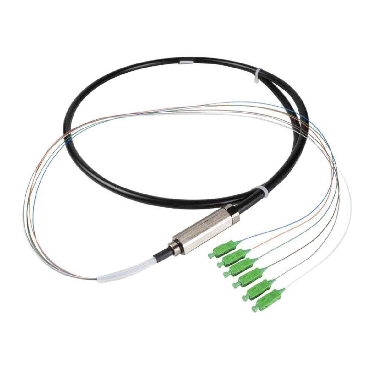 CLEARFIELD NB1-002-CBB-ZZZ-015M-SUB Drop Node Fiber Cable Assembly, 15 m L, OSP Cable, SC/APC, Pigtail, Fiber Jacket